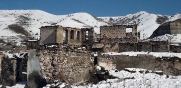 Azerbaijani MoD shares video footage of Mughanli village, Gubadli district