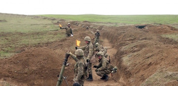 Azerbaijani army’s mortar batteries continue live-fire exercises (VIDEO) 