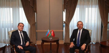 Foreign ministers of Azerbaijan and Turkey hold meeting (PHOTO)