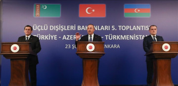 Turkey, Azerbaijan, Turkmenistan cooperation benefits region - Turkish FM