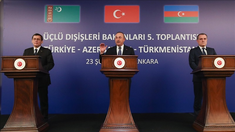 Turkey, Azerbaijan, Turkmenistan cooperation benefits region - Turkish FM