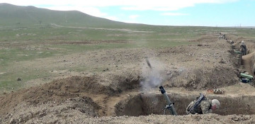 Azerbaijani army’s mortar batteries complete regular stage of live-fire drills (VIDEO)
