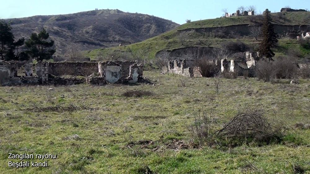 Azerbaijan releases video footage of another village of Zangilan