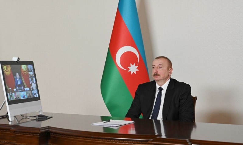 Military victory over Armenia on battlefield was also fully accomplished by political ways - President Aliyev