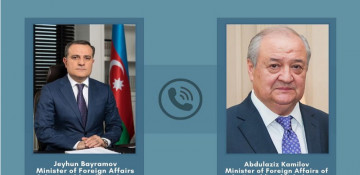 Azerbaijani, Uzbek foreign ministers discuss latest situation in region