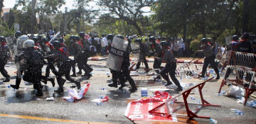 2 dead as security forces open fire on protesters in Myanmar