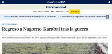 Spanish newspaper: Return to Azerbaijan's Karabakh after war