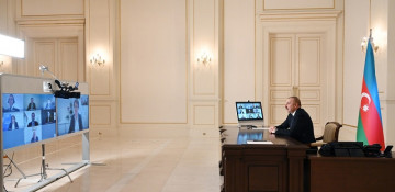President Ilham Aliyev received in a video format new president of European Bank for Reconstruction and Development