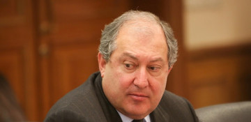 Armenian president Sarkissian hospitalized with heart failure