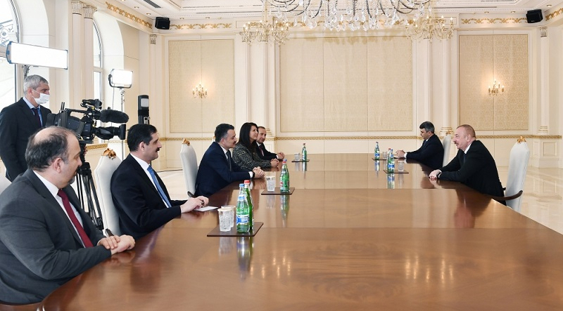 Azerbaijani president receives delegation led by Turkish minister of agriculture and forestry