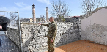 Let circles defending, supporting Armenians, come and see what these savages done - President of Azerbaijan