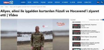 Turkish media highlight President Ilham Aliyev’s visit to liberated territories