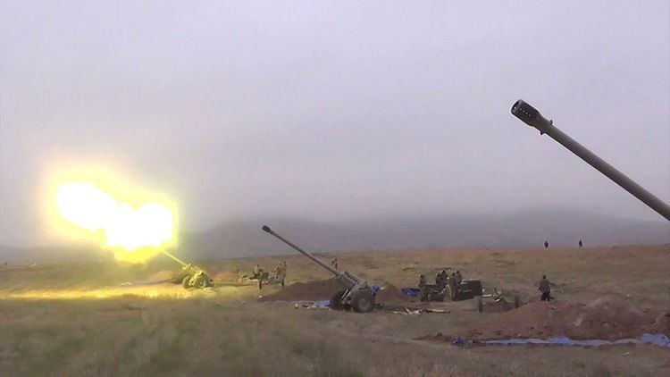 Azerbaijani MoD releases video footage reflecting the destruction of enemy’s military vehicles and manpower