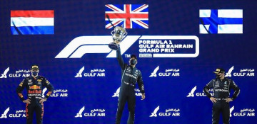 Mercedes driver Hamilton wins opening round of F1