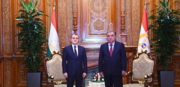 Tajik President receives Azerbaijani FM