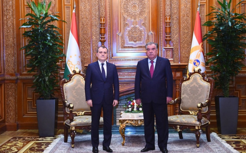 Tajik President receives Azerbaijani FM