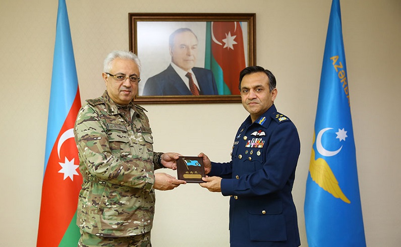 Delegation of Pakistani Air Forces visiting Azerbaijan (PHOTO/VIDEO)