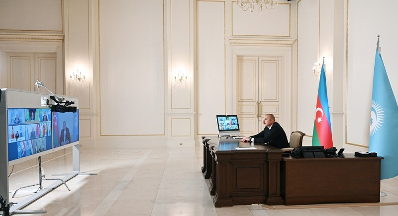 President Ilham Aliyev addresses informal summit of Turkic Council 