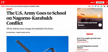 Foreign Policy magazine: The U.S. Army goes to school on Nagorno-Karabakh conflict