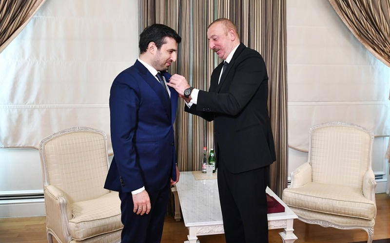 President Ilham Aliyev awards “Garabagh” Order to Selcuk Bayraktar 