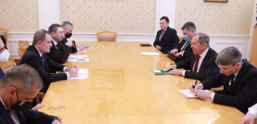 Azerbaijani FM meets Russian counterpart in Moscow