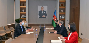 FM Bayramov receives outgoing Turkish ambassador