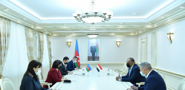Speaker of Milli Majlis meets with Egyptian ambassador to Azerbaijan