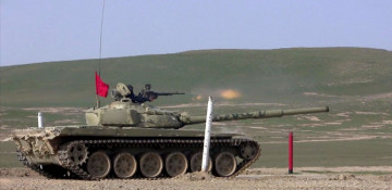 Azerbaijan’s tank units carry out combat firing (VIDEO)