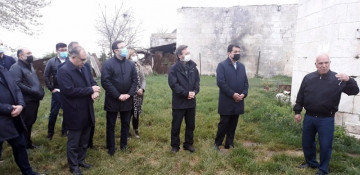 Turkic Council information and media ministers, senior officials visit Aghdam (PHOTO)