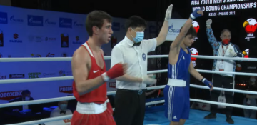 Azerbaijani boxer beats Armenian rival at 2021 AIBA Youth World Championships