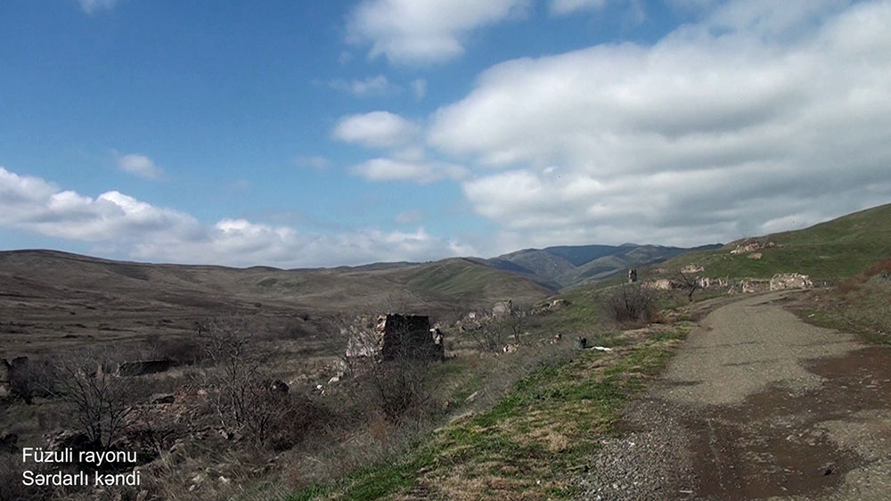 Azerbaijan releases video footage of Fuzuli’s Sardarli village 