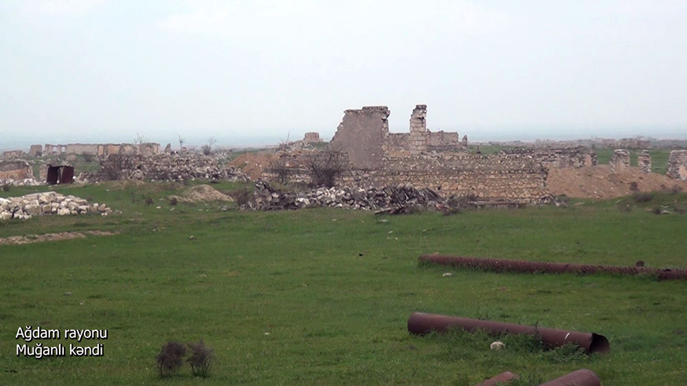 Azerbaijan releases video footage of Aghdam’s Mughanli village