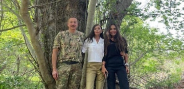 First VP Mehriban Aliyeva shares footages from visit to Zangilan, Jabrayil districts with President Aliyev (PHOTO/VIDEO)