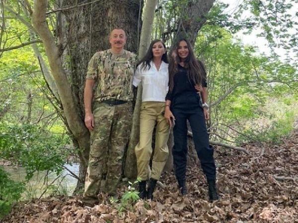 First VP Mehriban Aliyeva shares footages from visit to Zangilan, Jabrayil districts with President Aliyev (PHOTO/VIDEO)