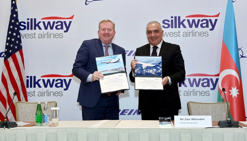 Silk Way West Airlines inks strategic fleet expansion agreement with Boeing