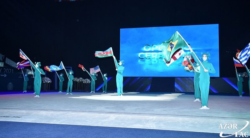 Baku hosts opening ceremony of Rhythmic Gymnastics World Cup