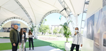 President Ilham Aliyev laid foundation stone for new mosque in Shusha (PHOTO)