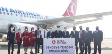 Turkish Airlines resumes Istanbul-Ganja-Nakhchivan flights