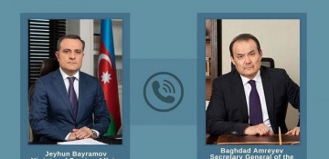 Azerbaijani FM, Turkic Council Sec-Gen hold phone talks