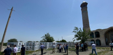 Delegation of US Caspian Policy Center eyewitnesses consequences of Armenian occupation in Azerbaijan's liberated Aghdam (PHOTO)