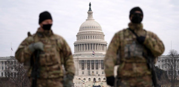 US National Guard troops depart Capitol for first time since January 6 attack