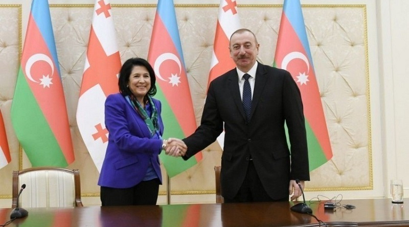 Georgian president congratulates president of Azerbaijan