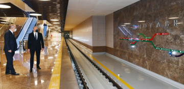 “November 8” station of Baku Metro launched (PHOTO)