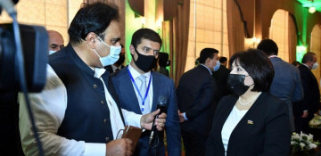 Speaker of Azerbaijani Milli Majlis gives interview to Pakistani TV