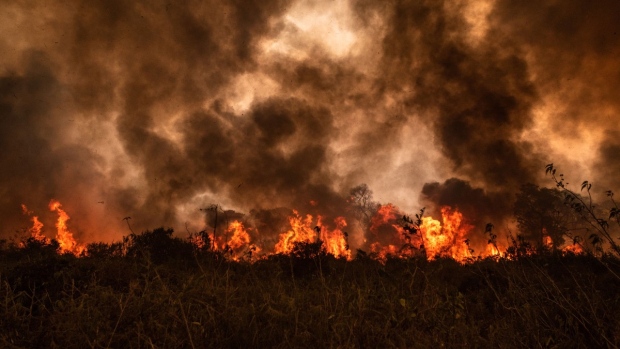 Wildfires sweep across Bolivia's Pantanal wetlands