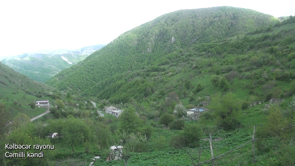 Azerbaijan releases footage from another village of Kalbajar