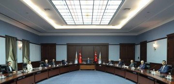 Turkish President Recep Tayyip Erdogan receives delegation of New Azerbaijan Party (PHOTO)