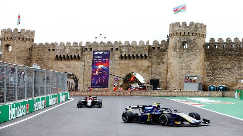 F1 Azerbaijan Grand Prix kicks off with F2 Practice Session in Baku 