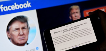 Facebook suspends former U.S. President Trump’s account until 2023