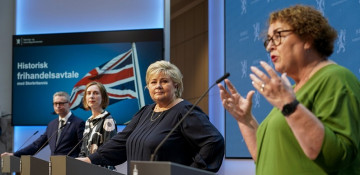 UK seals free trade deal with Norway, Iceland, Liechtenstein